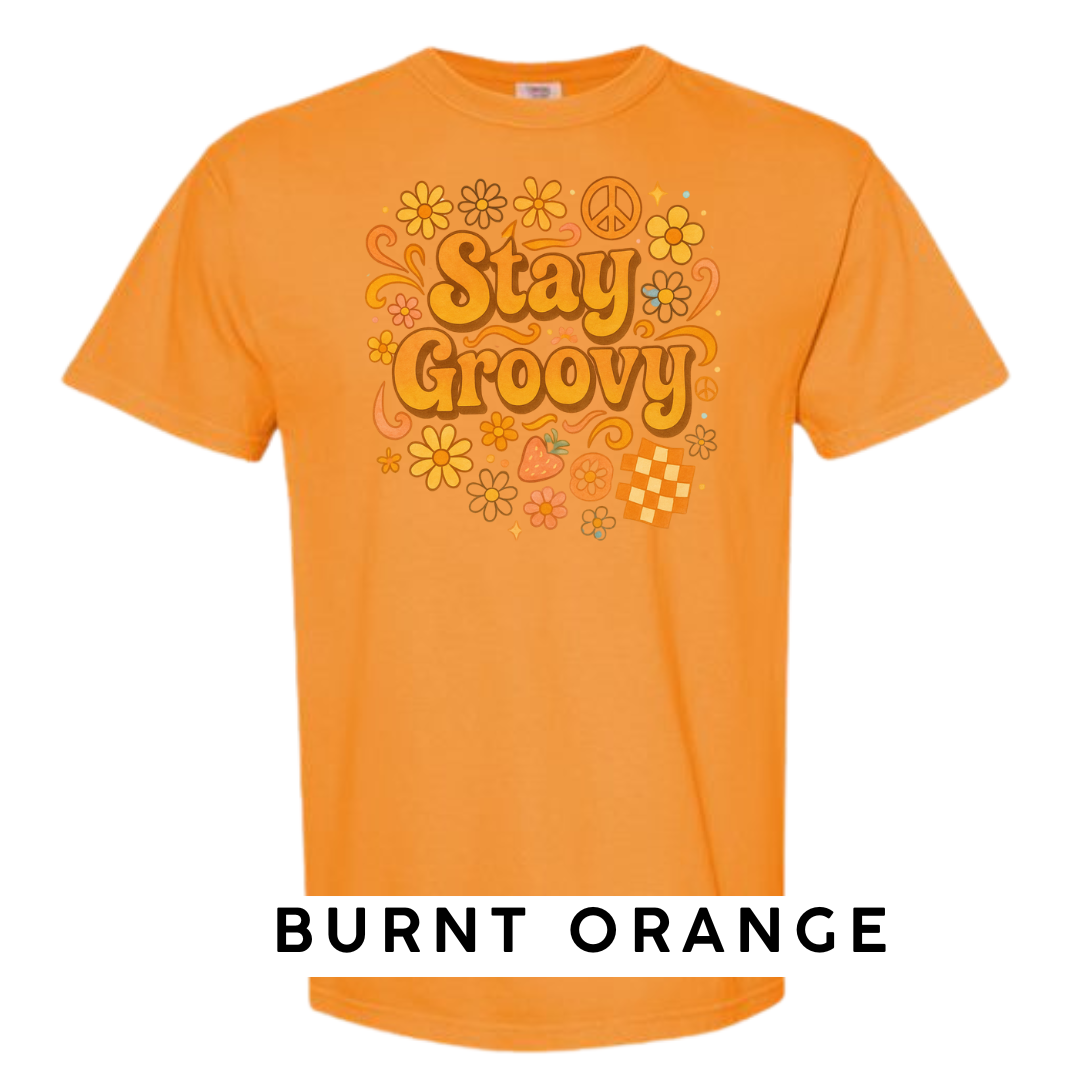 Stay Groovy Graphic T-Shirt