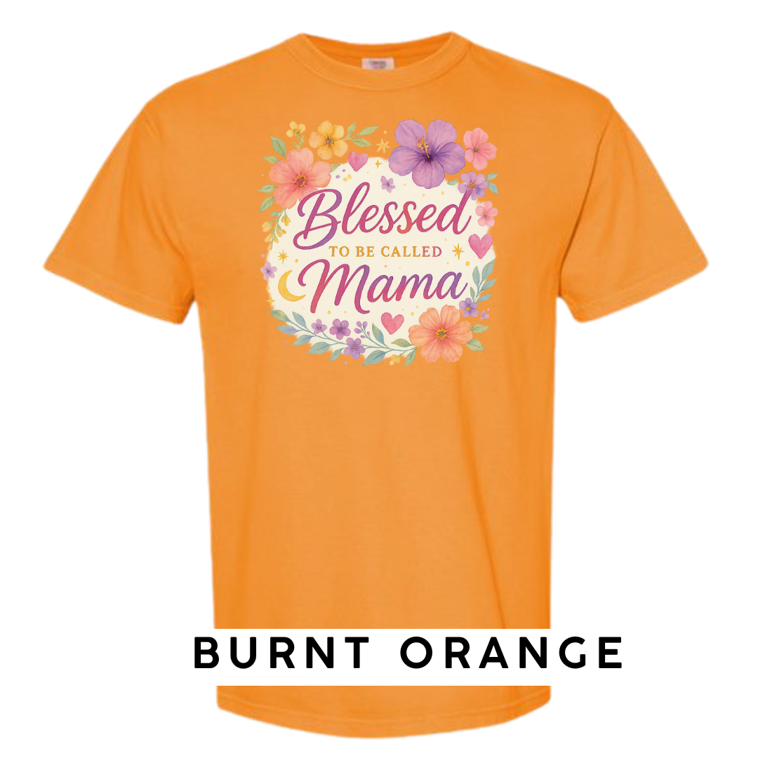 Blessed to Be Called Mama Graphic T-Shirt