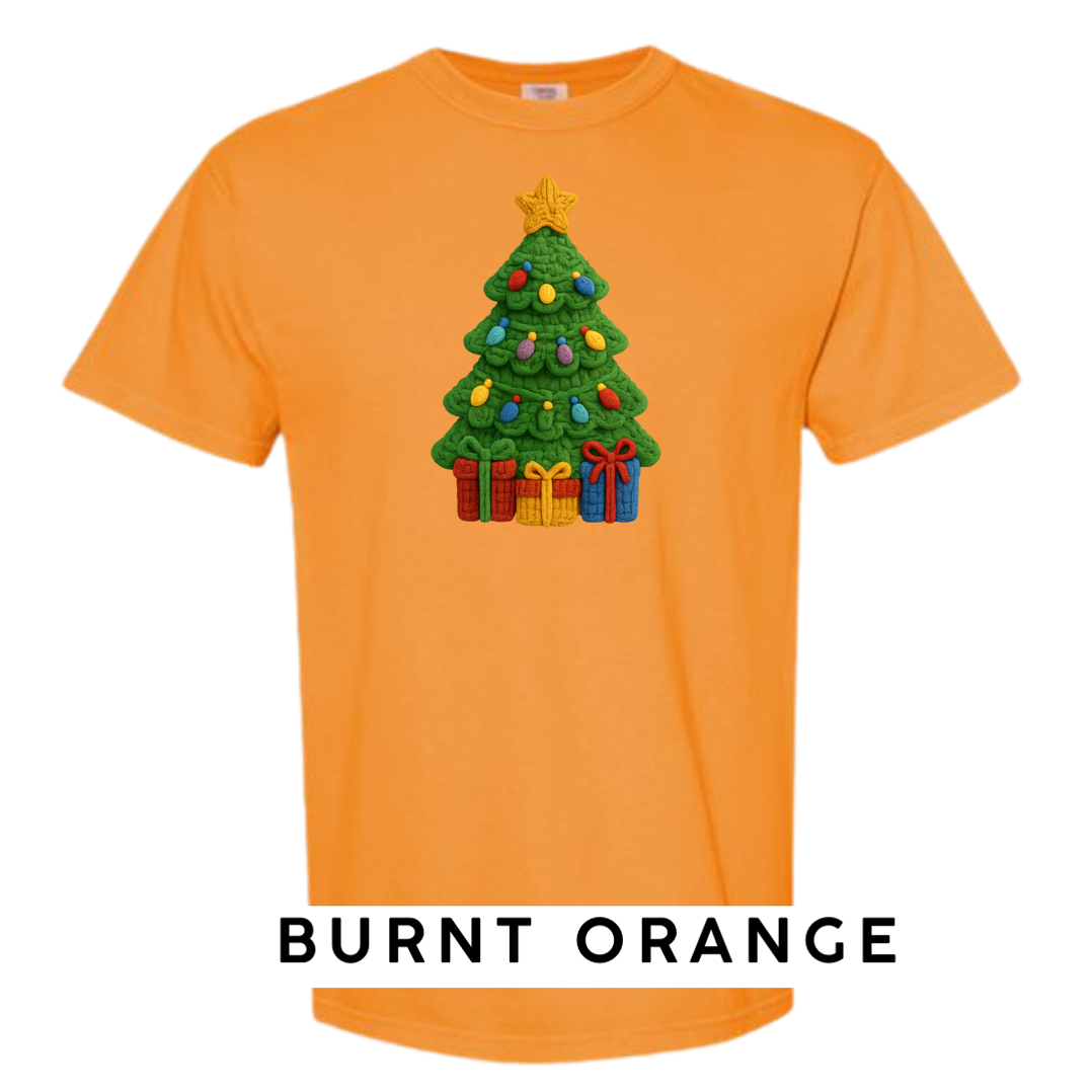 Christmas Tree with Presents (Crochet)