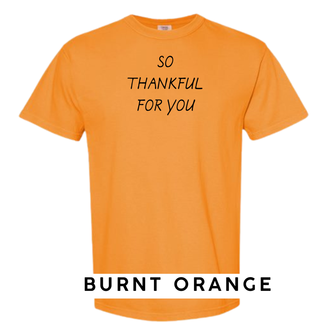 So Thankful For You - Black