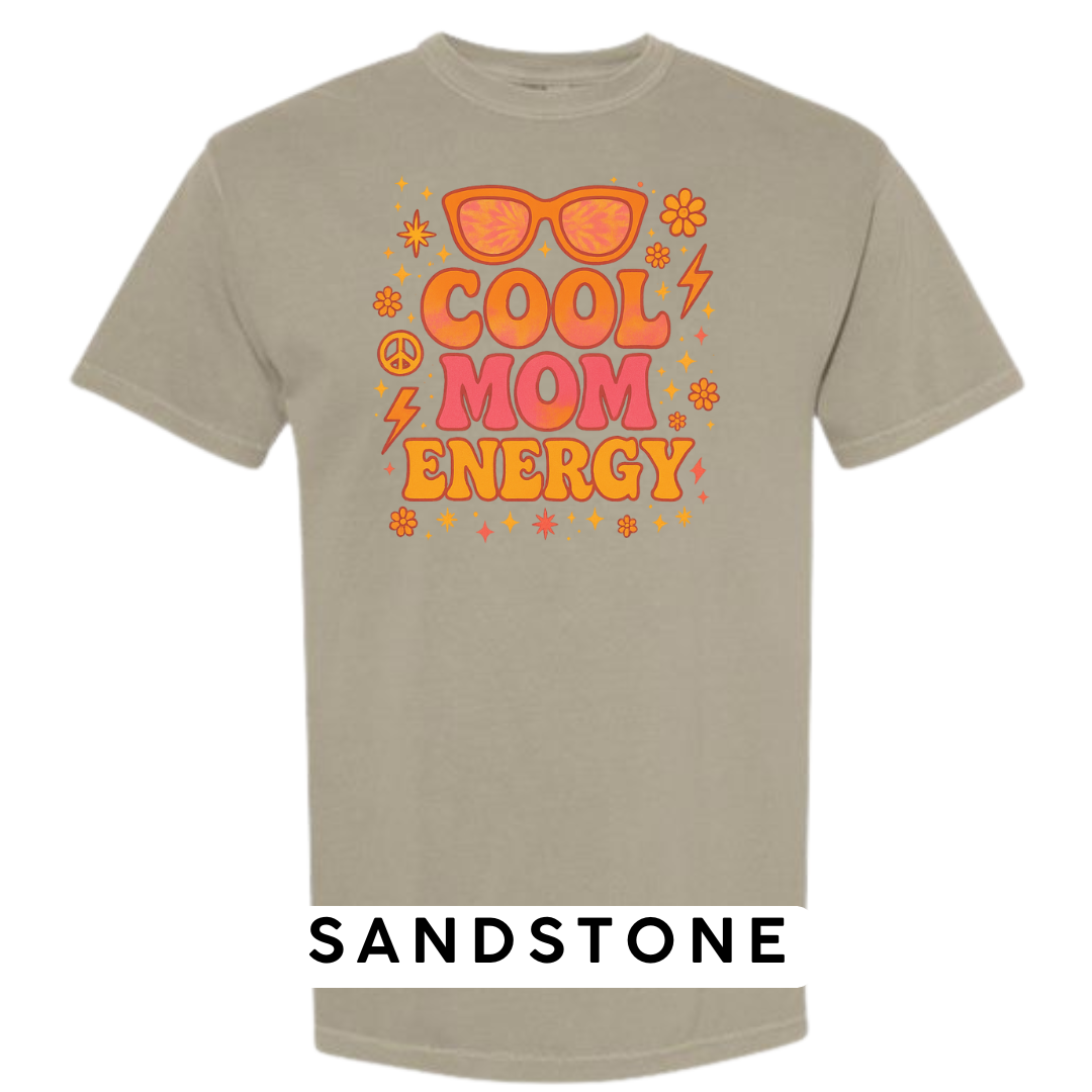 Cool Mom Energy Graphic T-Shirt