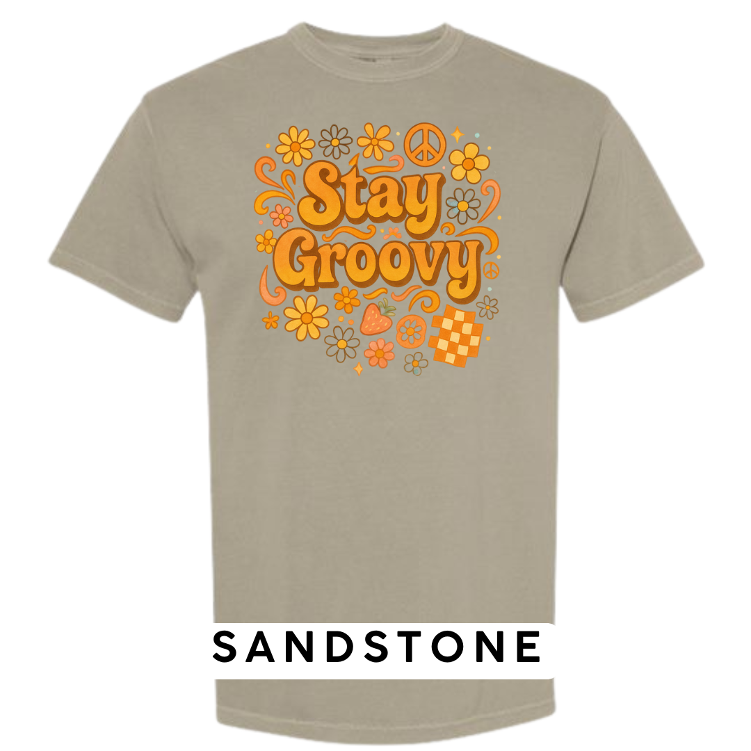 Stay Groovy Graphic T-Shirt