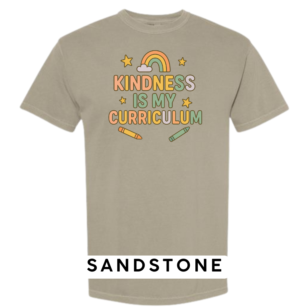 Kindness Is My Curriculum Graphic T-Shirt