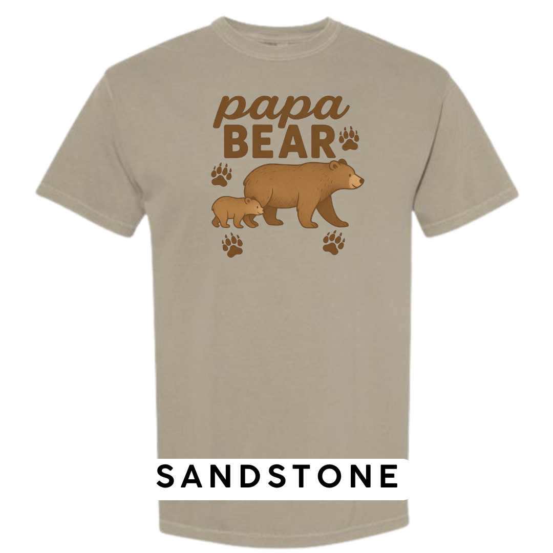 Papa Bear Graphic T-Shirt