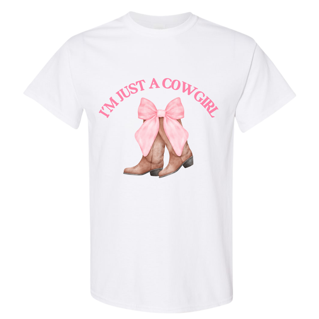 I’m Just a Cowgirl Graphic T-Shirt