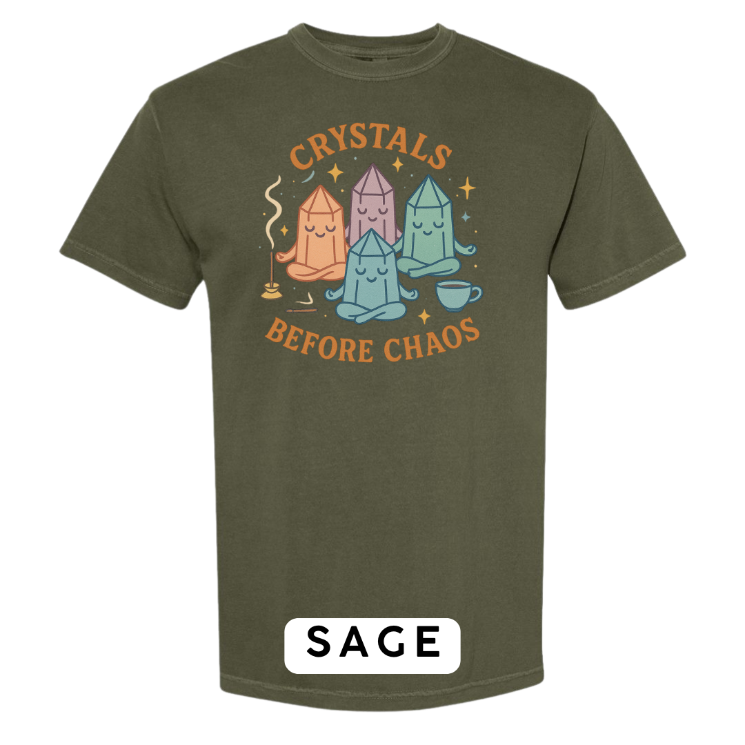 Crystals Before Chaos Graphic T-Shirt