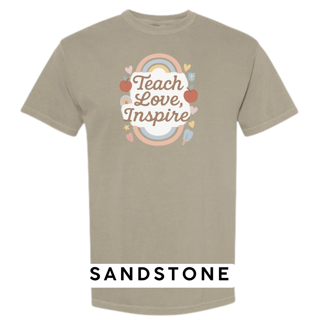 Teach Love Inspire Graphic T-Shirt