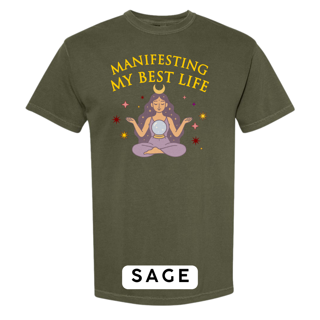Manifesting My Best Life Graphic T-Shirt