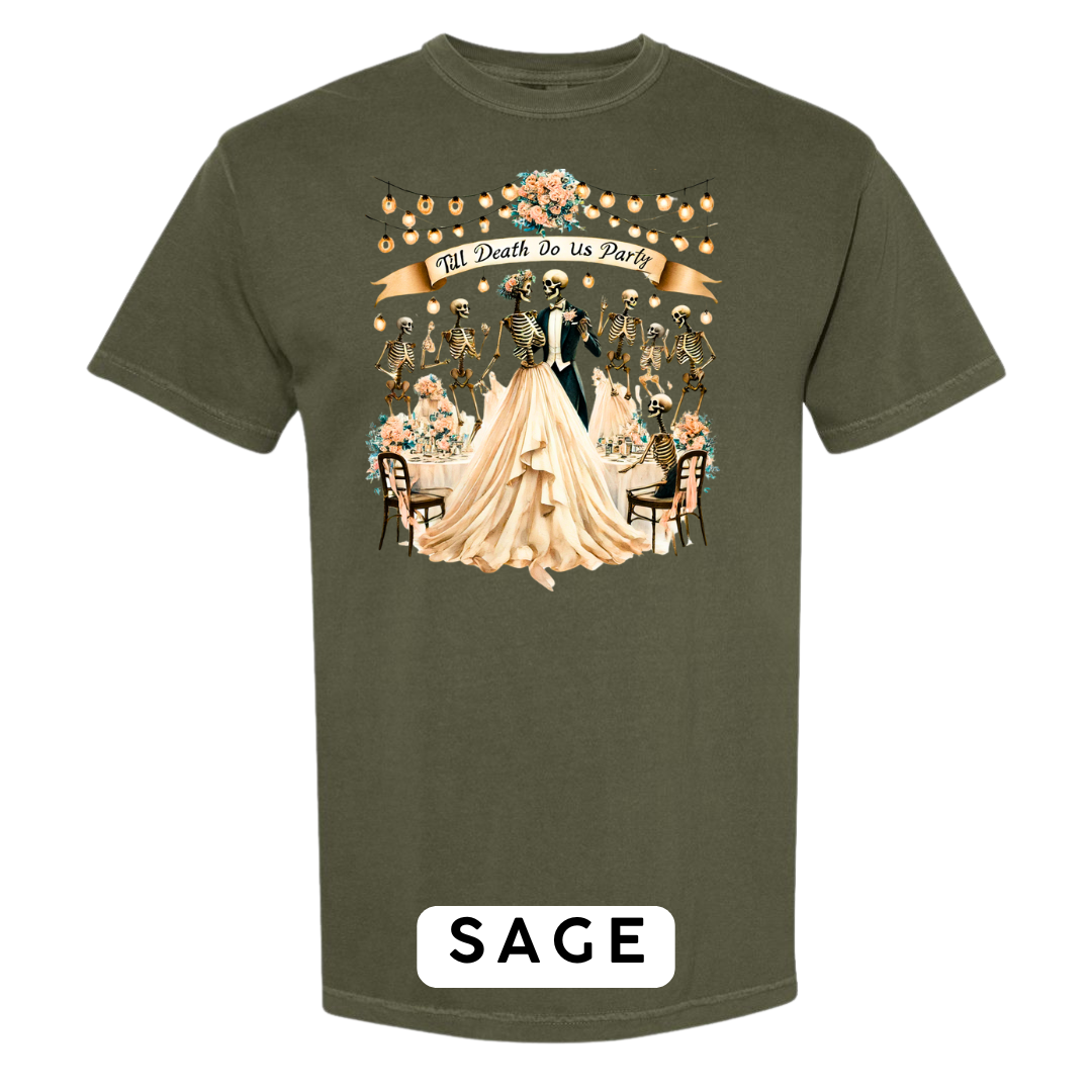 Till Death Do Us Party Graphic T-Shirt