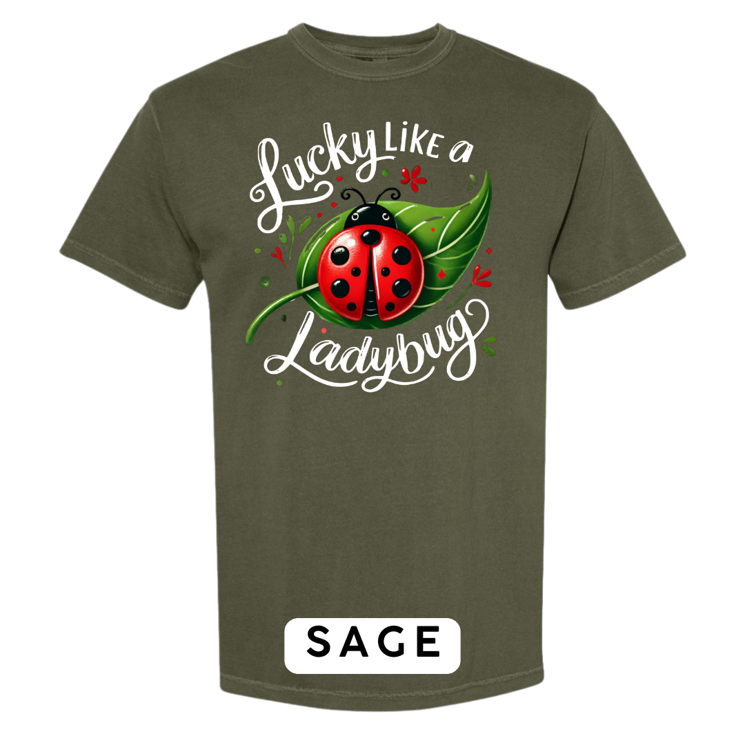 Lucky Like a Ladybug Graphic T-Shirt