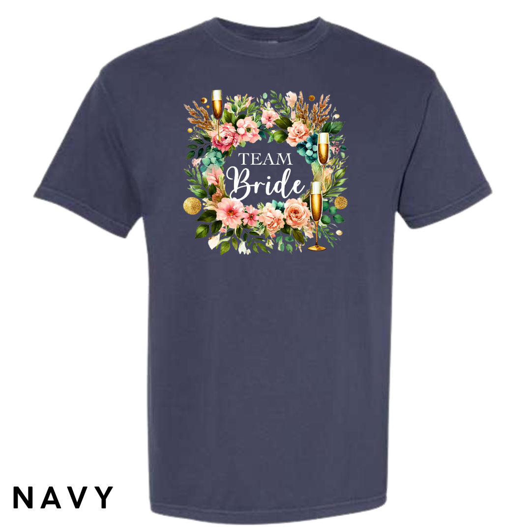 Team Bride Wedding Party T-Shirt