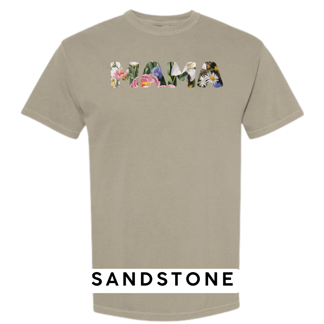 Floral Mama Graphic T-Shirt