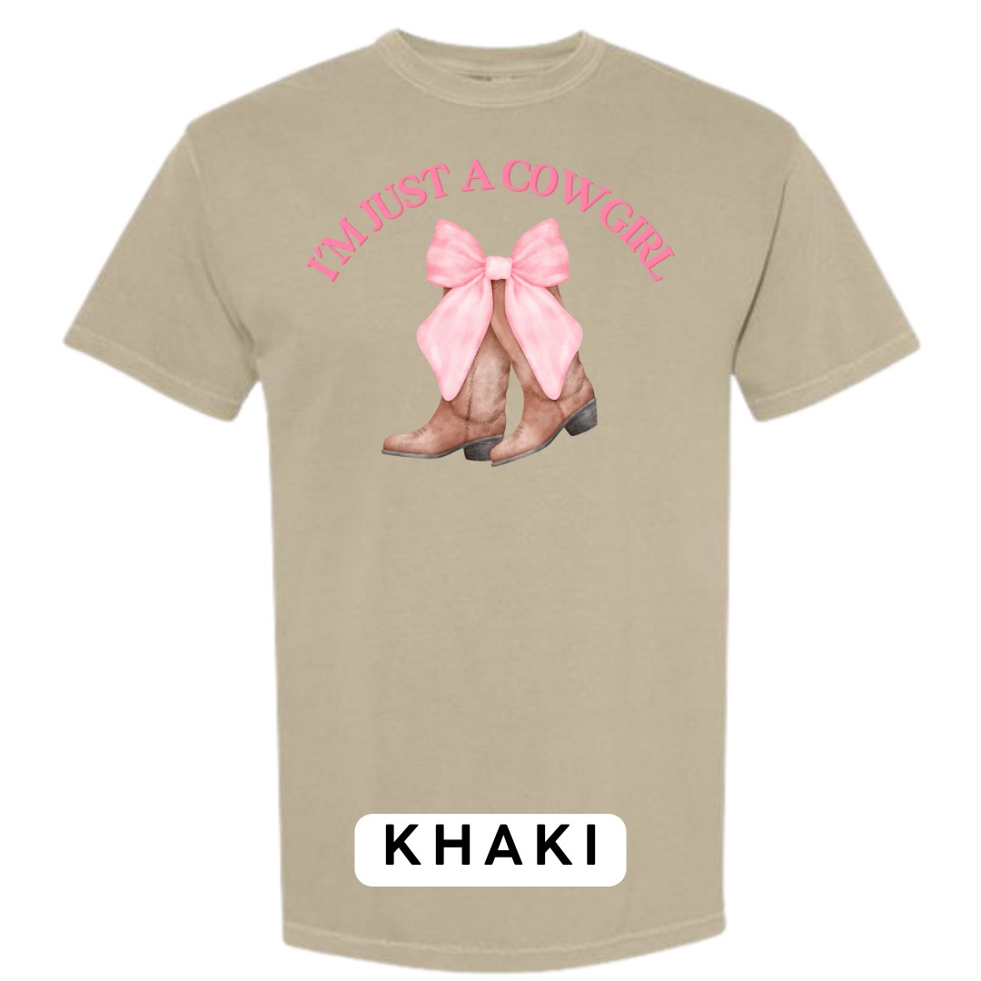 I’m Just a Cowgirl Graphic T-Shirt