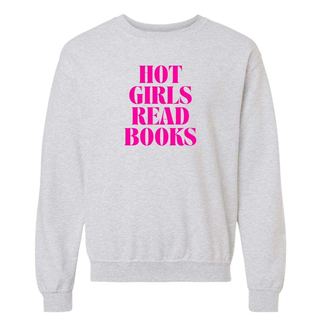 Hot Girls Read Books Crewneck