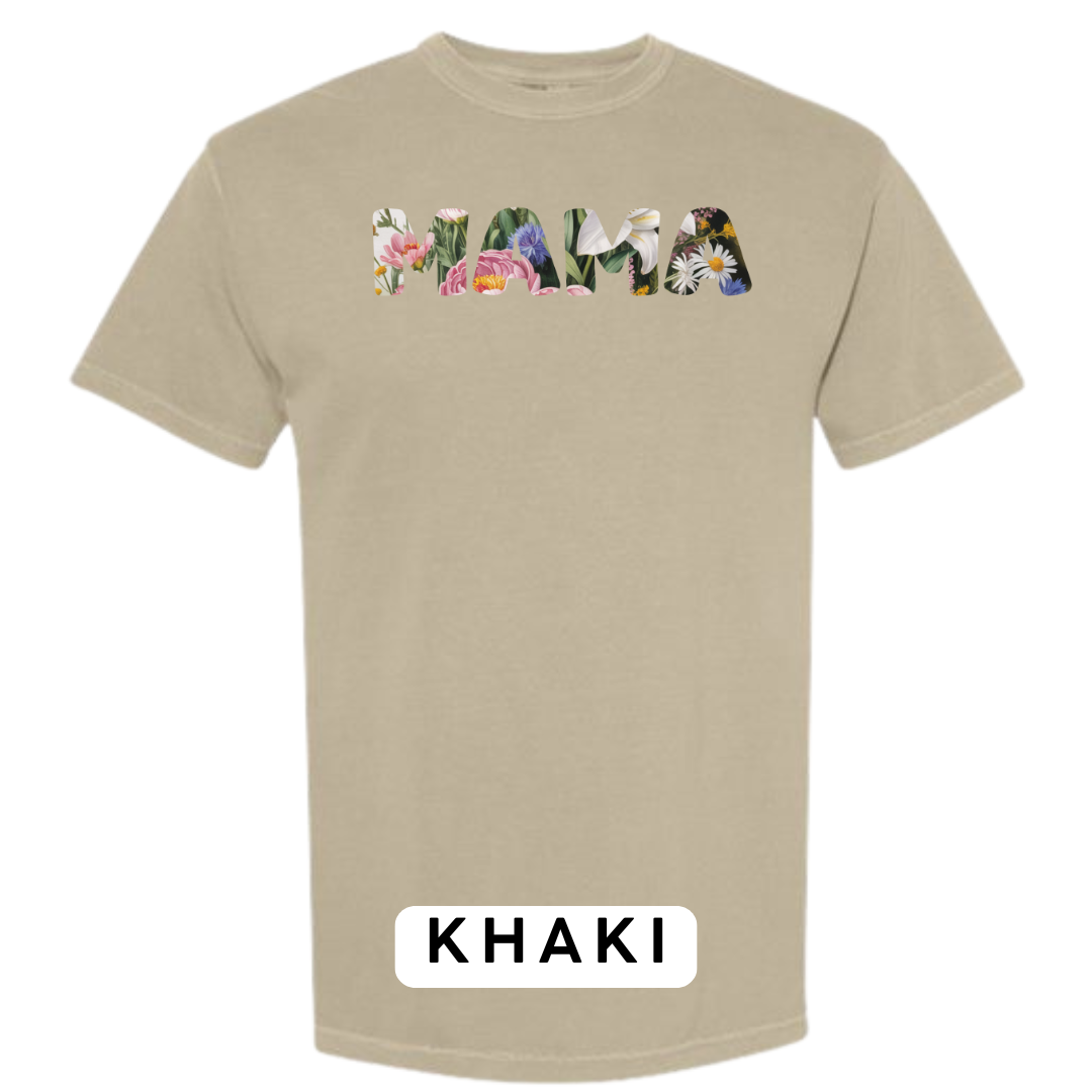 Floral Mama Graphic T-Shirt
