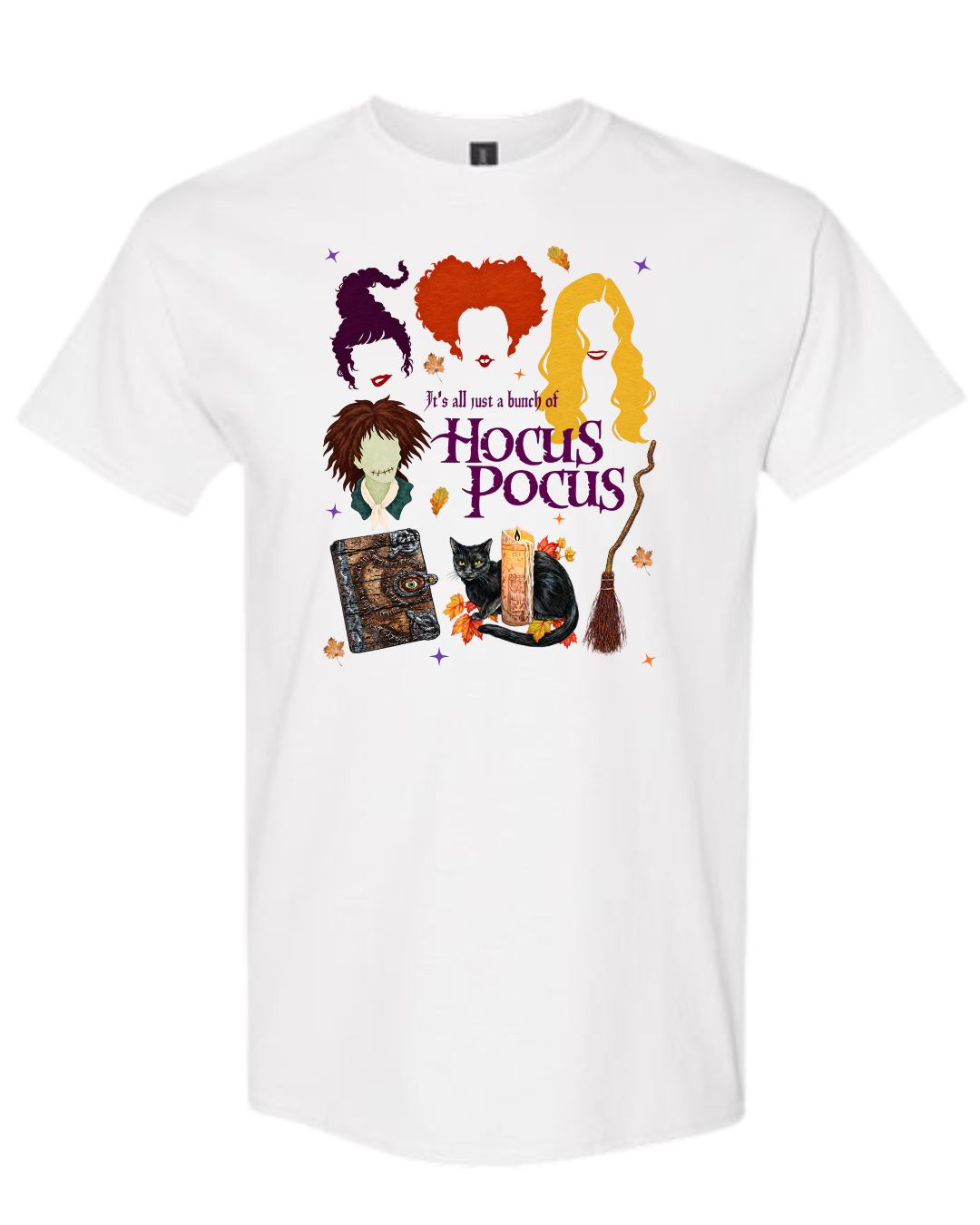 Hocus Pocus–Inspired Crewneck T-Shirts