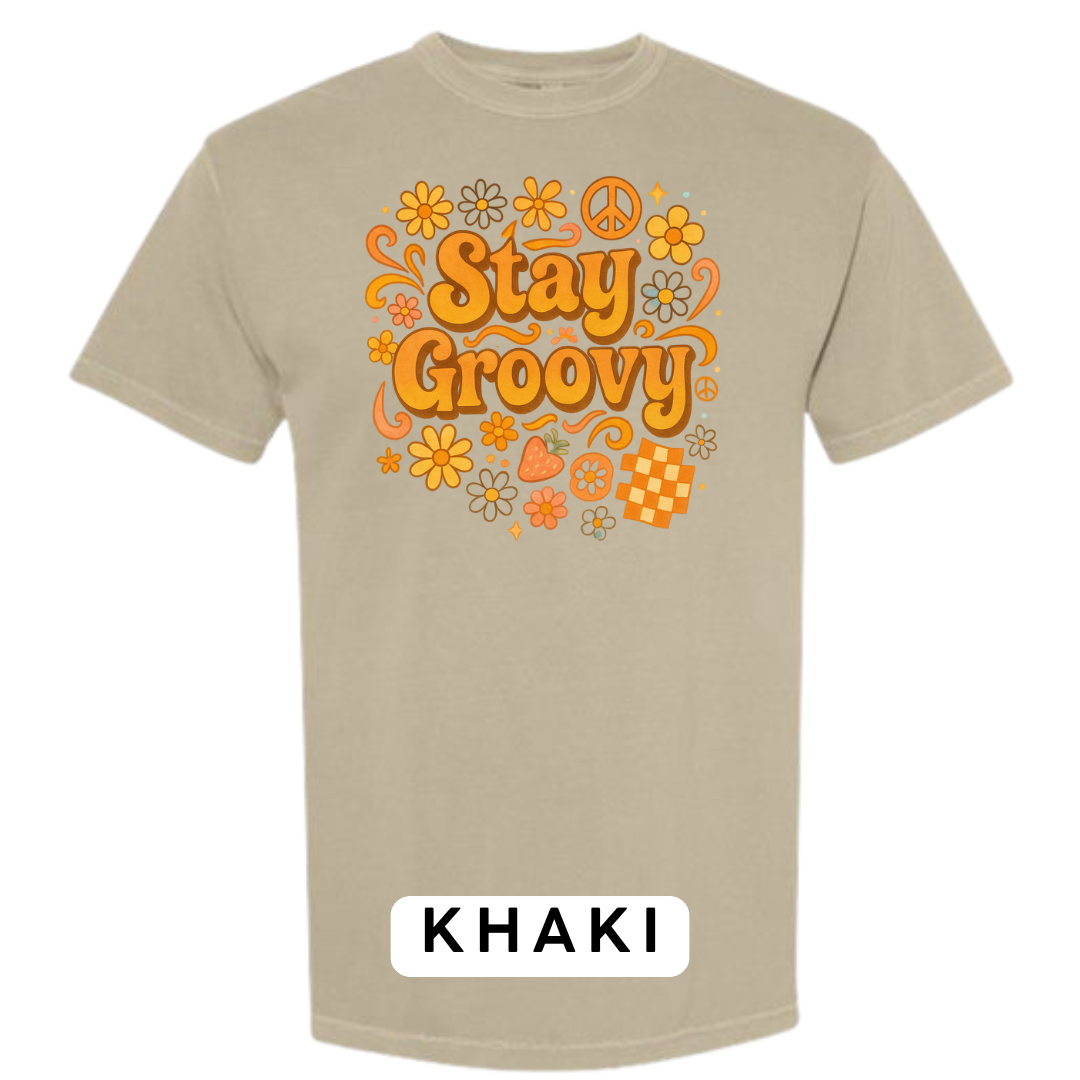 Stay Groovy Graphic T-Shirt
