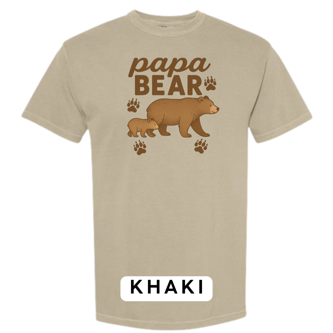 Papa Bear Graphic T-Shirt