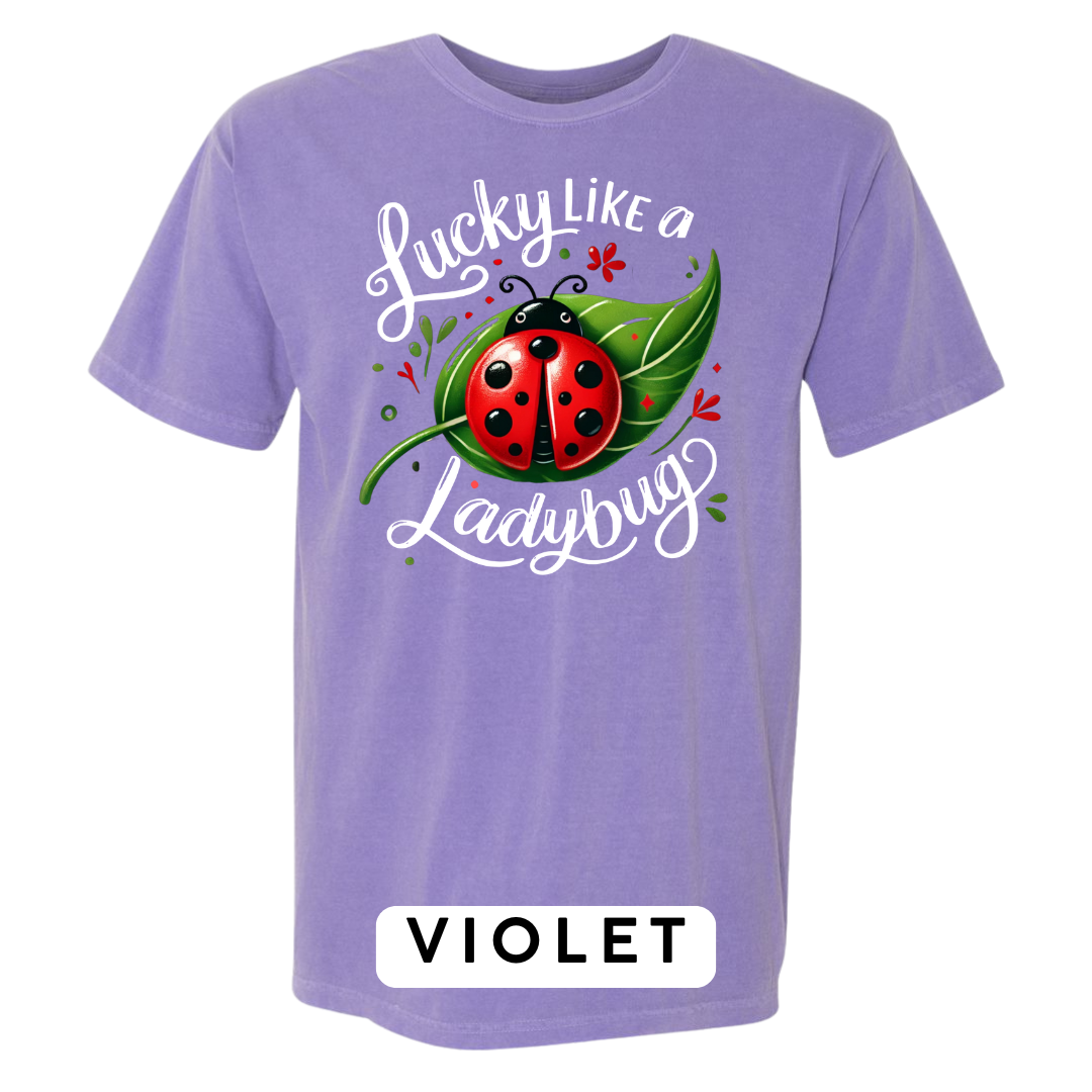 Lucky Like a Ladybug Graphic T-Shirt