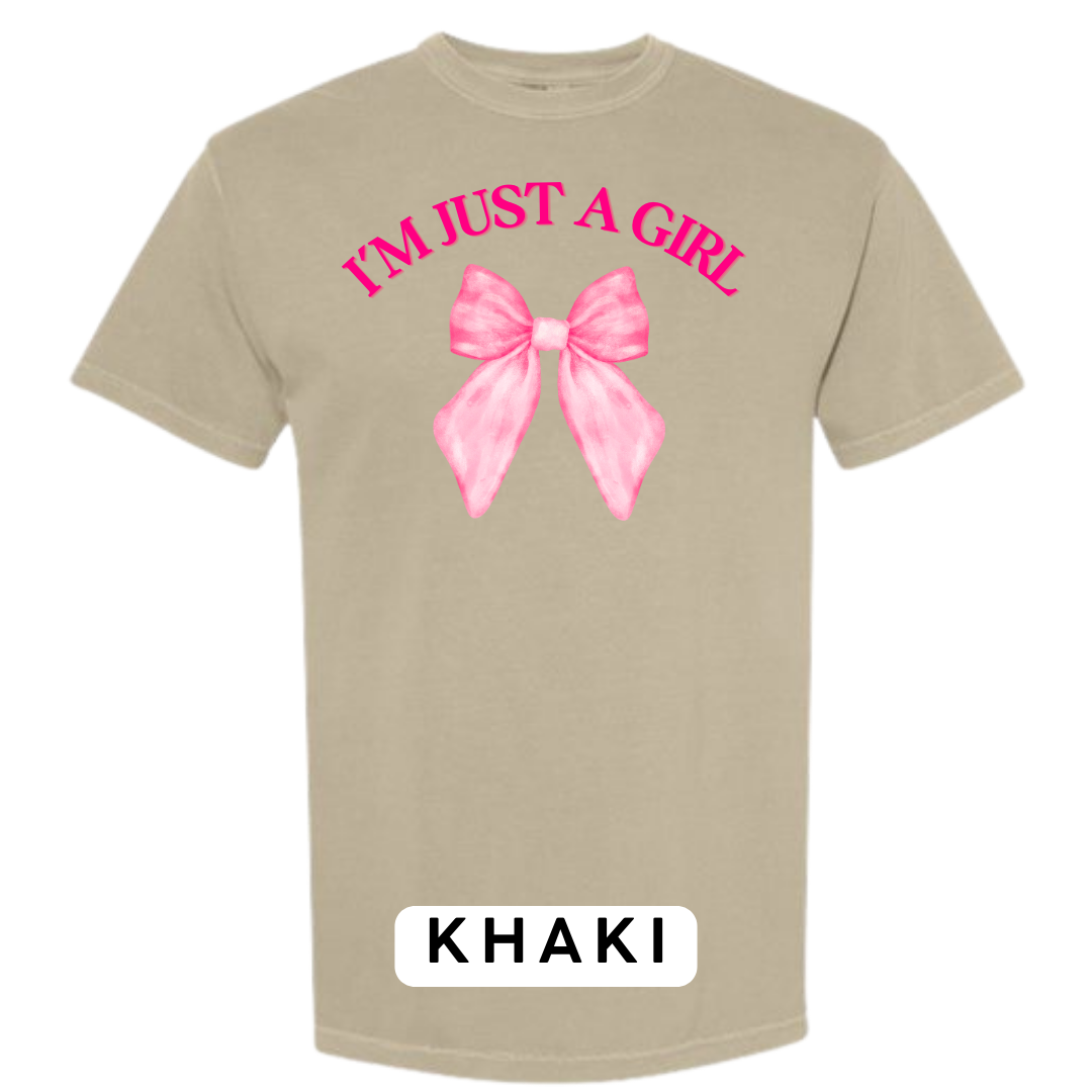 I’m Just a Girl Graphic T-Shirt