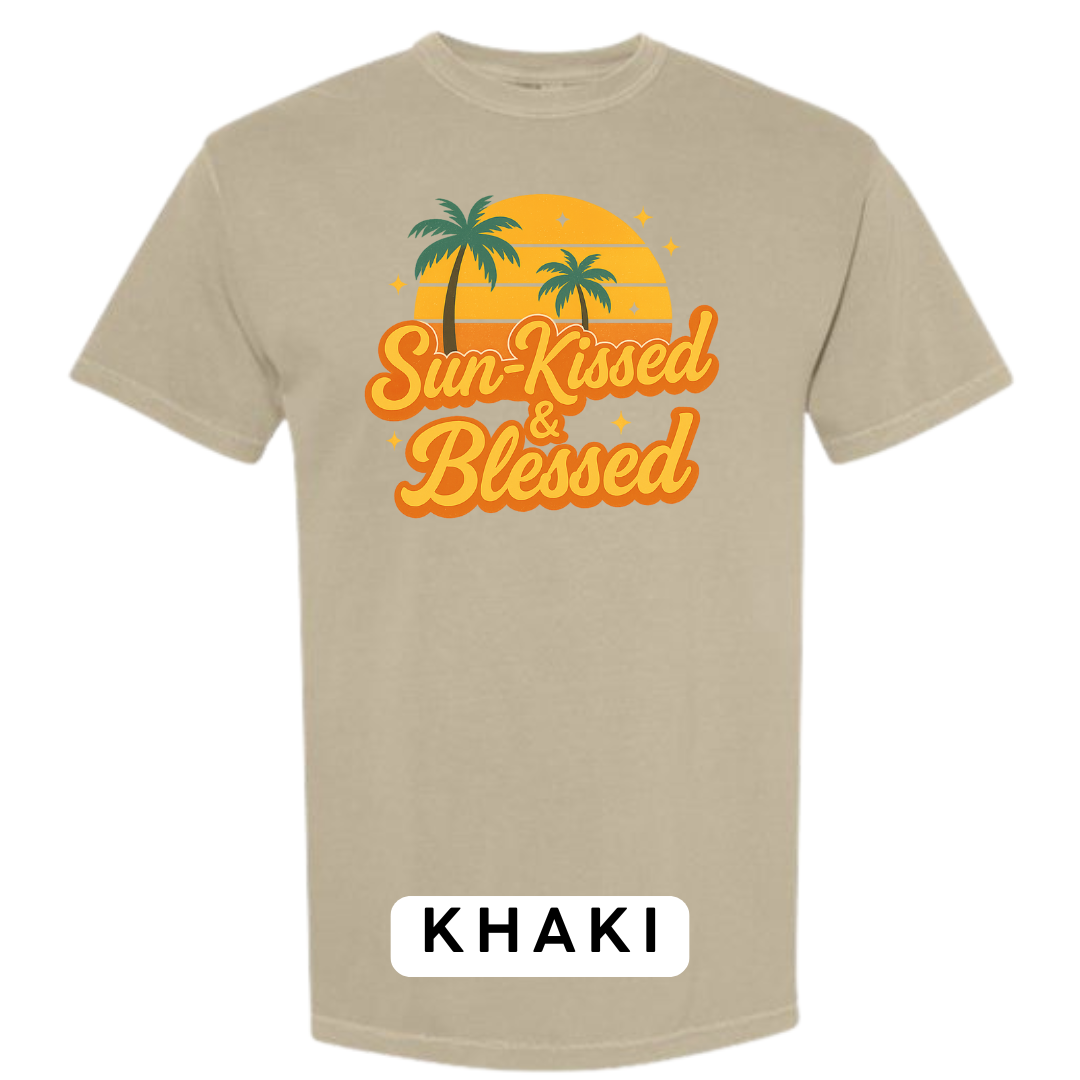 Sun-Kissed & Blessed Tee Graphic T-Shirt