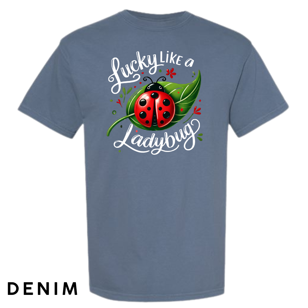 Lucky Like a Ladybug Graphic T-Shirt