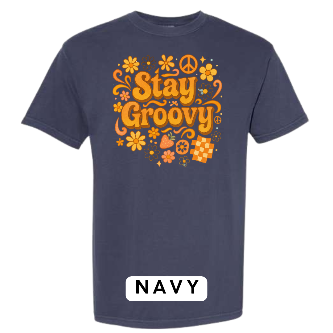 Stay Groovy Graphic T-Shirt
