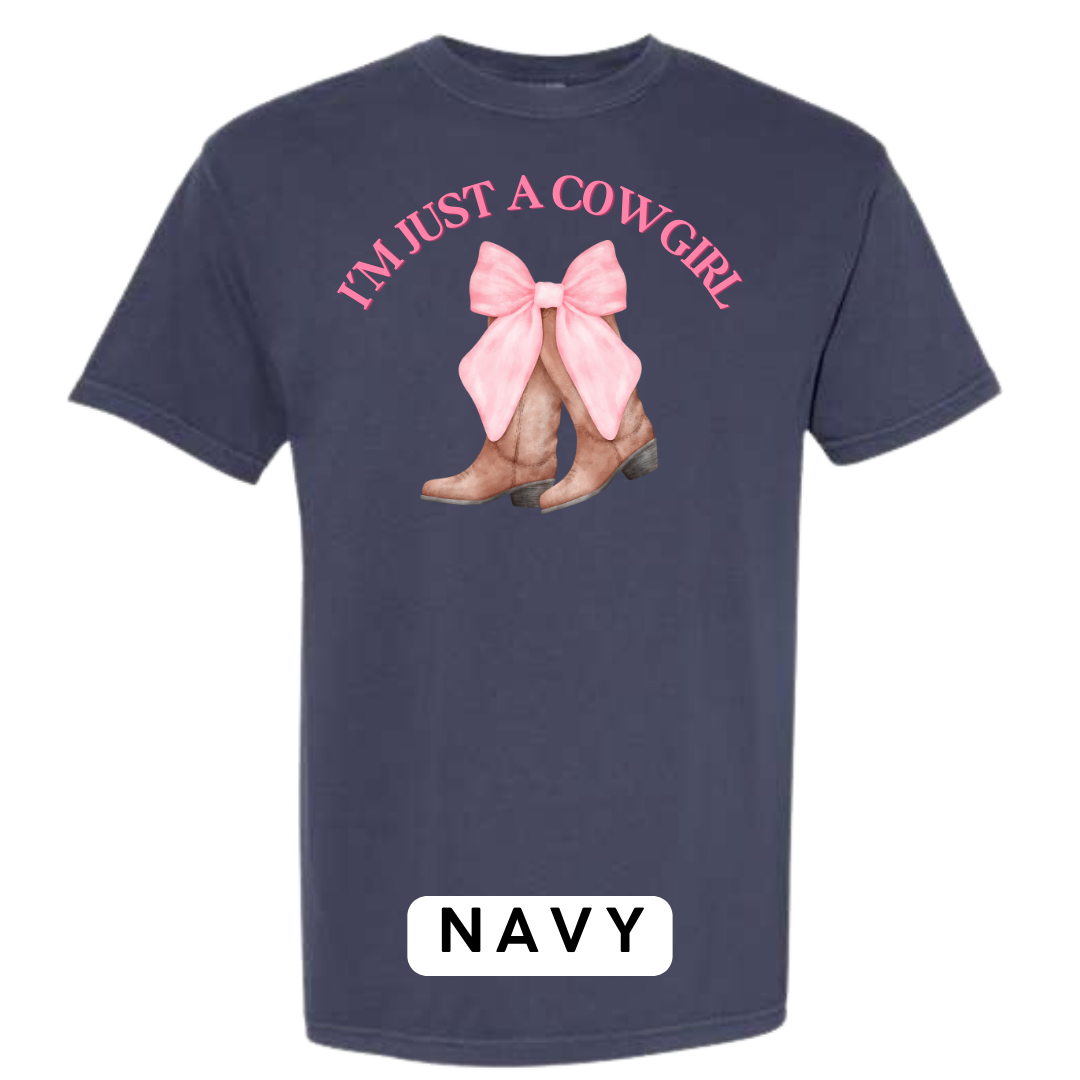 I’m Just a Cowgirl Graphic T-Shirt