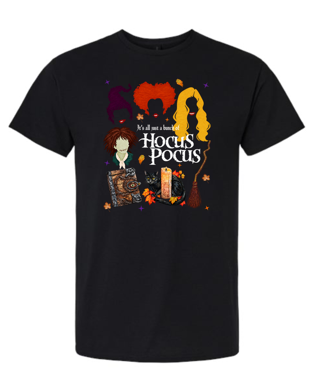Hocus Pocus–Inspired Crewneck T-Shirts