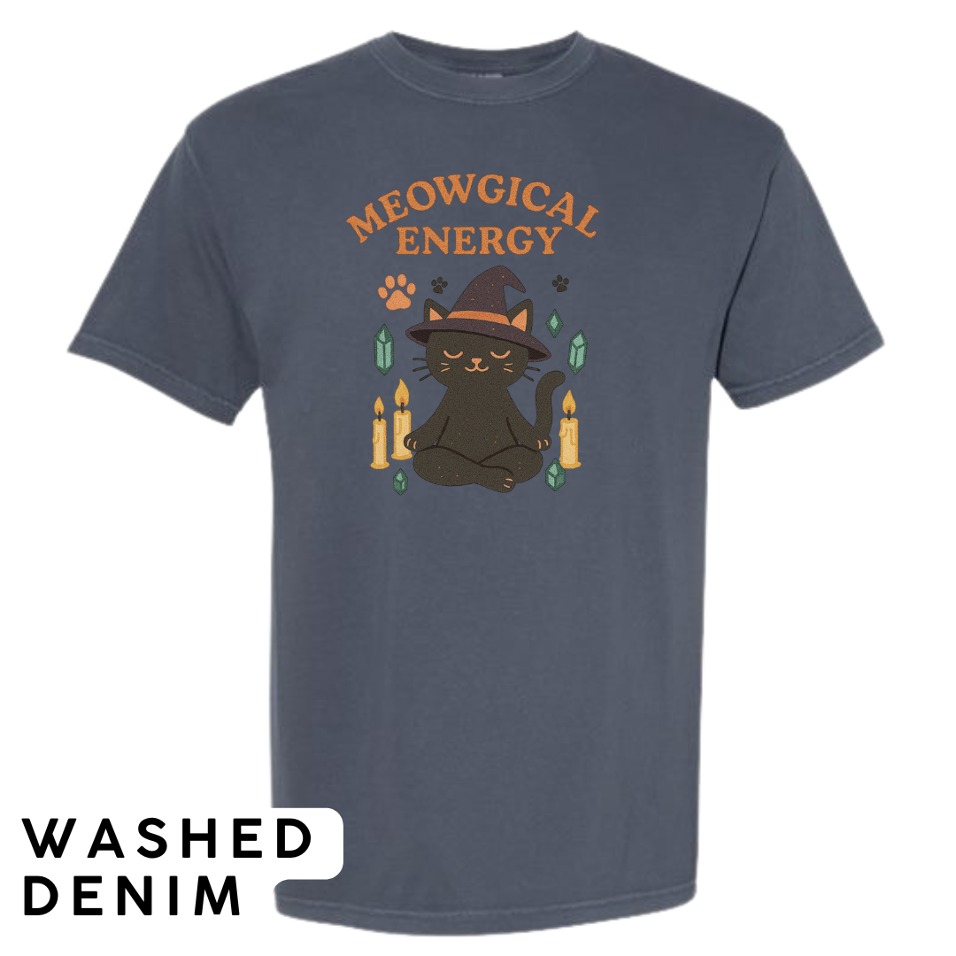 Meowgical Energy Graphic T-Shirt