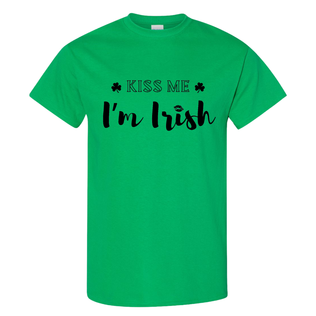 Kiss Me I’m Irish Graphic T-Shirt