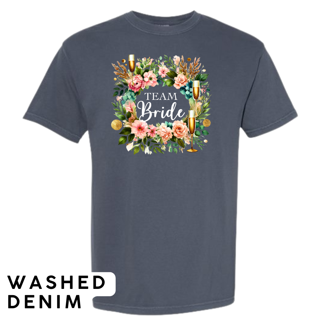 Team Bride Wedding Party T-Shirt