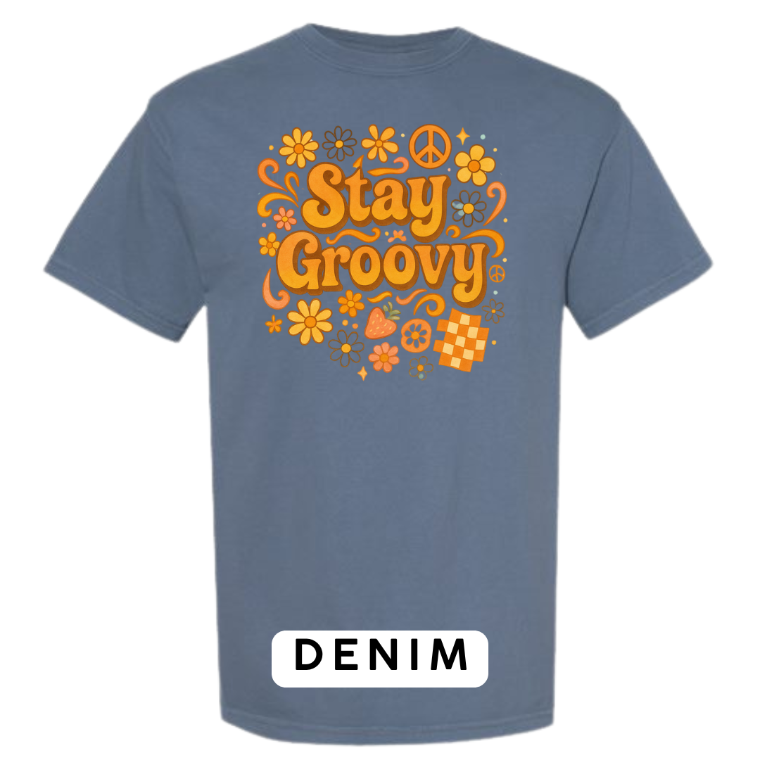 Stay Groovy Graphic T-Shirt