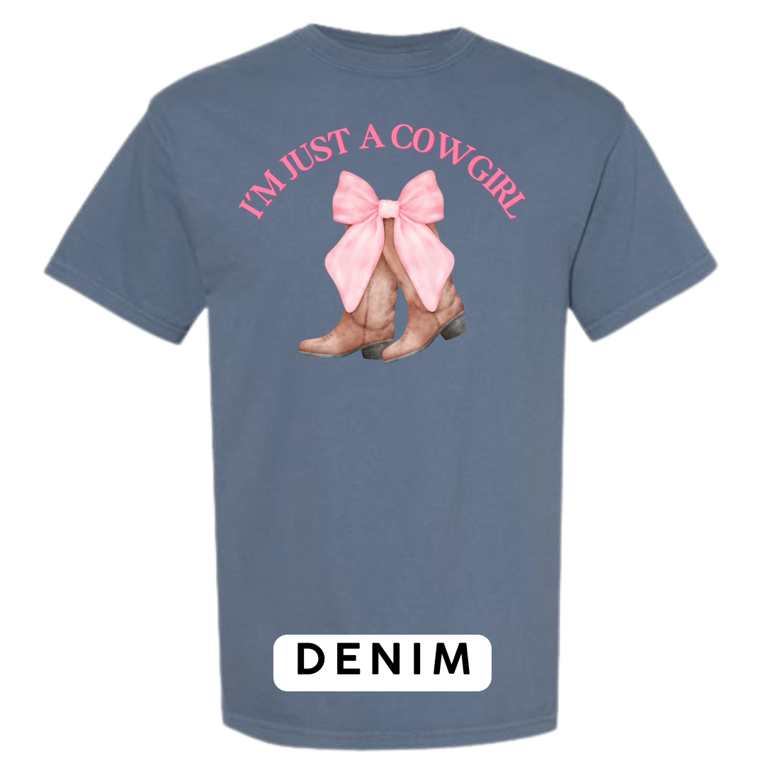 I’m Just a Cowgirl Graphic T-Shirt