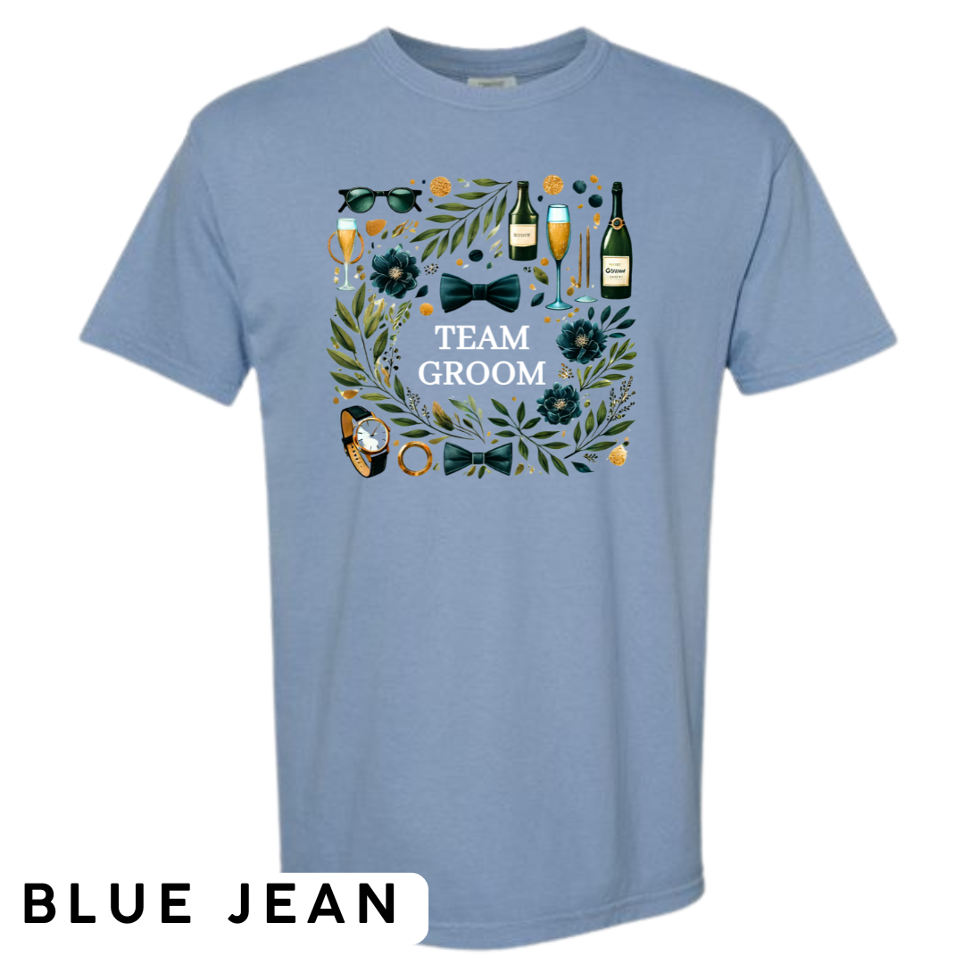 Team Groom Wedding Party T-Shirt