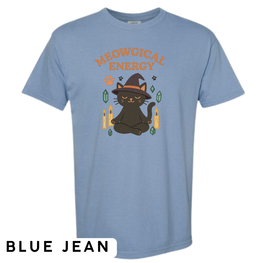 Meowgical Energy Graphic T-Shirt