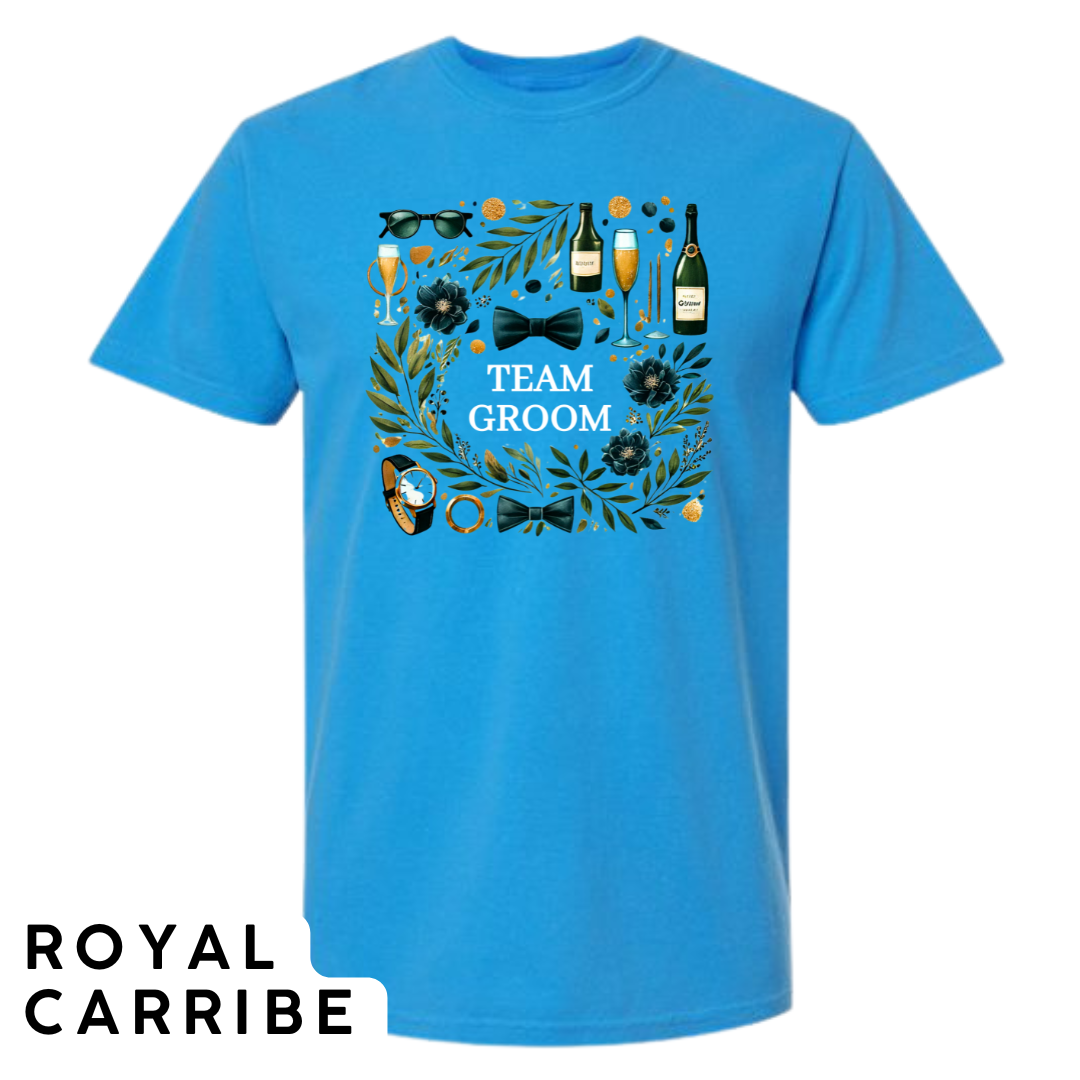 Team Groom Wedding Party T-Shirt