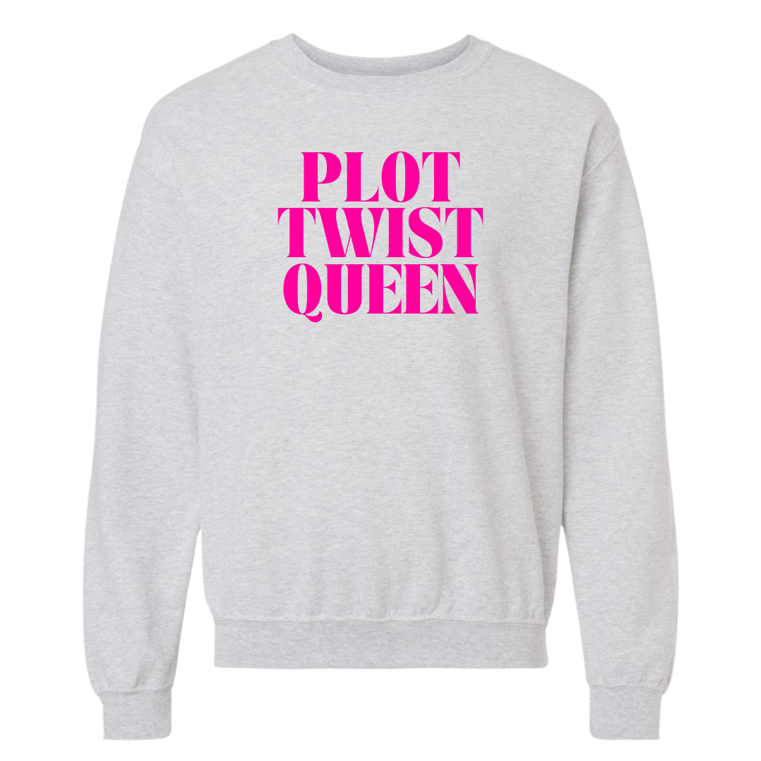 Plot Twist Queen Crewneck