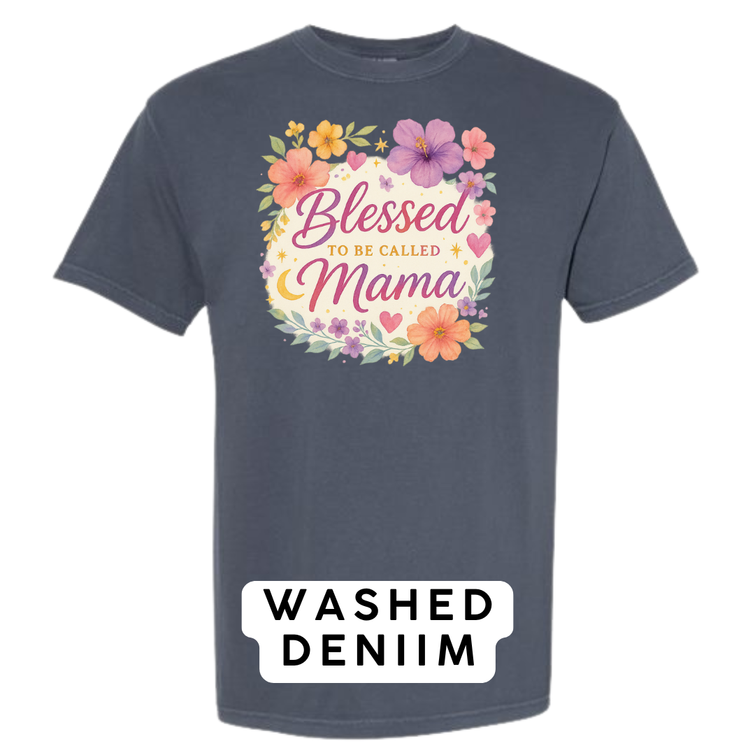 Blessed to Be Called Mama Graphic T-Shirt