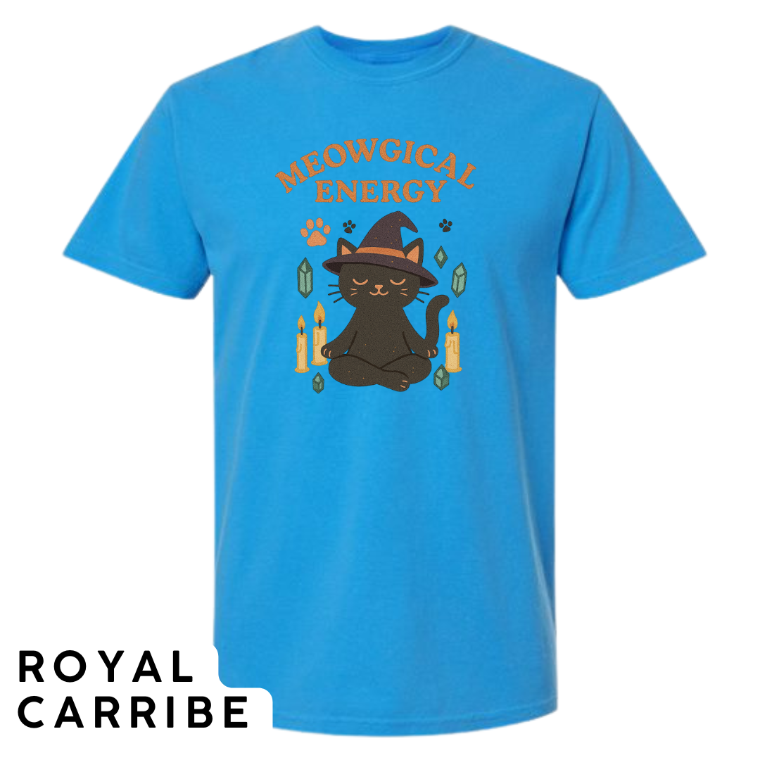 Meowgical Energy Graphic T-Shirt