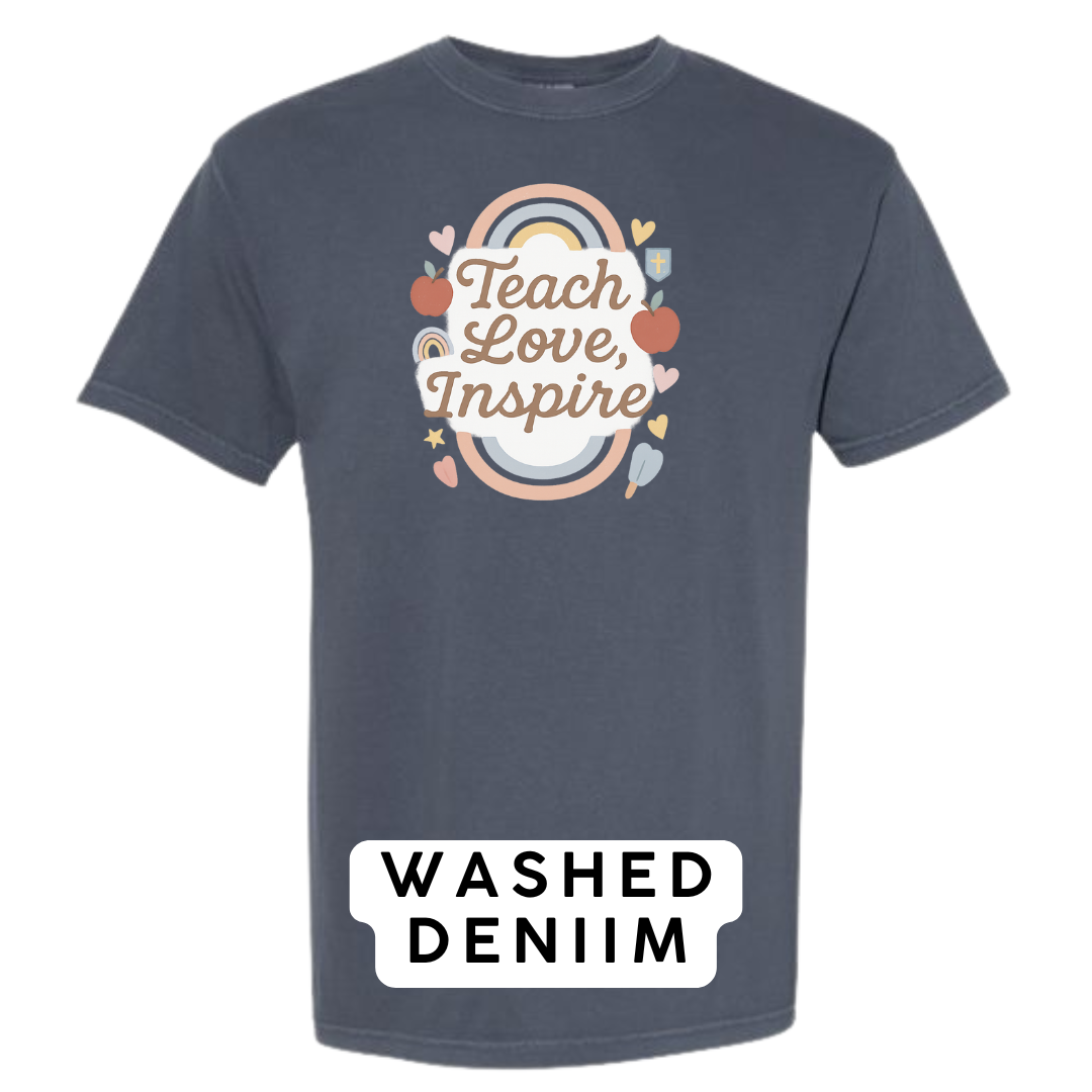 Teach Love Inspire Graphic T-Shirt