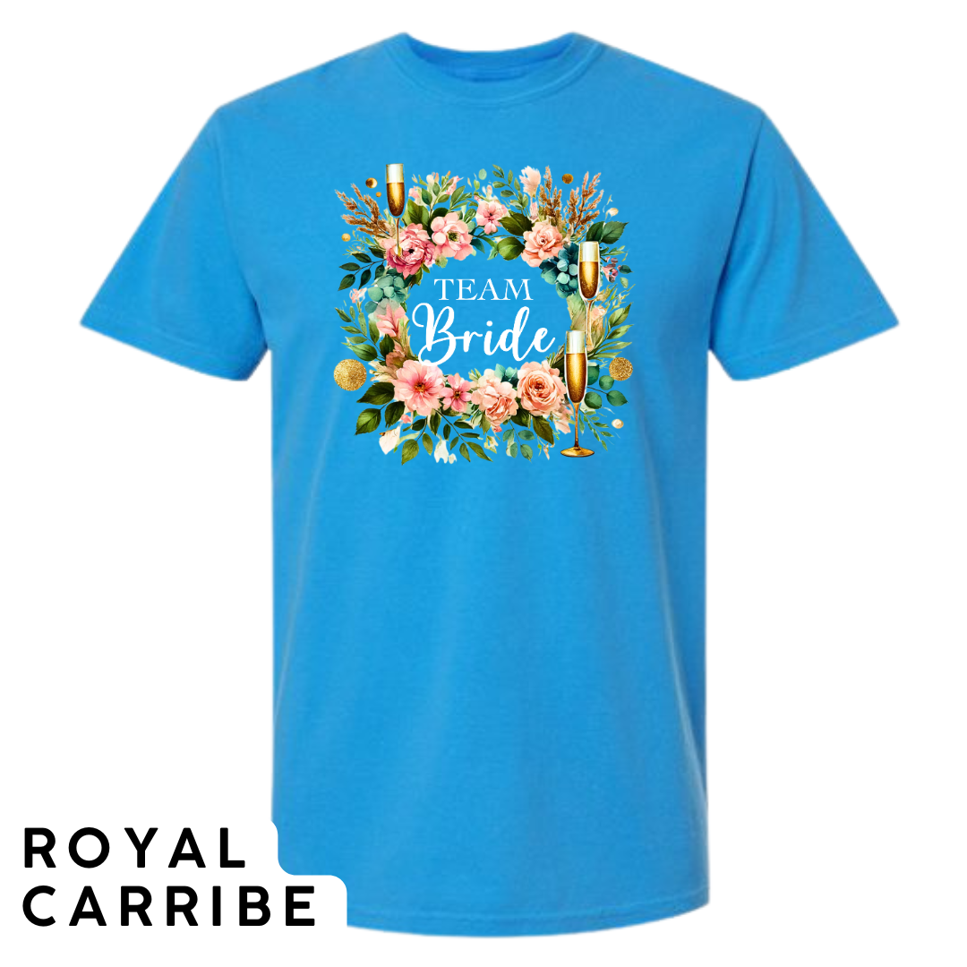 Team Bride Wedding Party T-Shirt