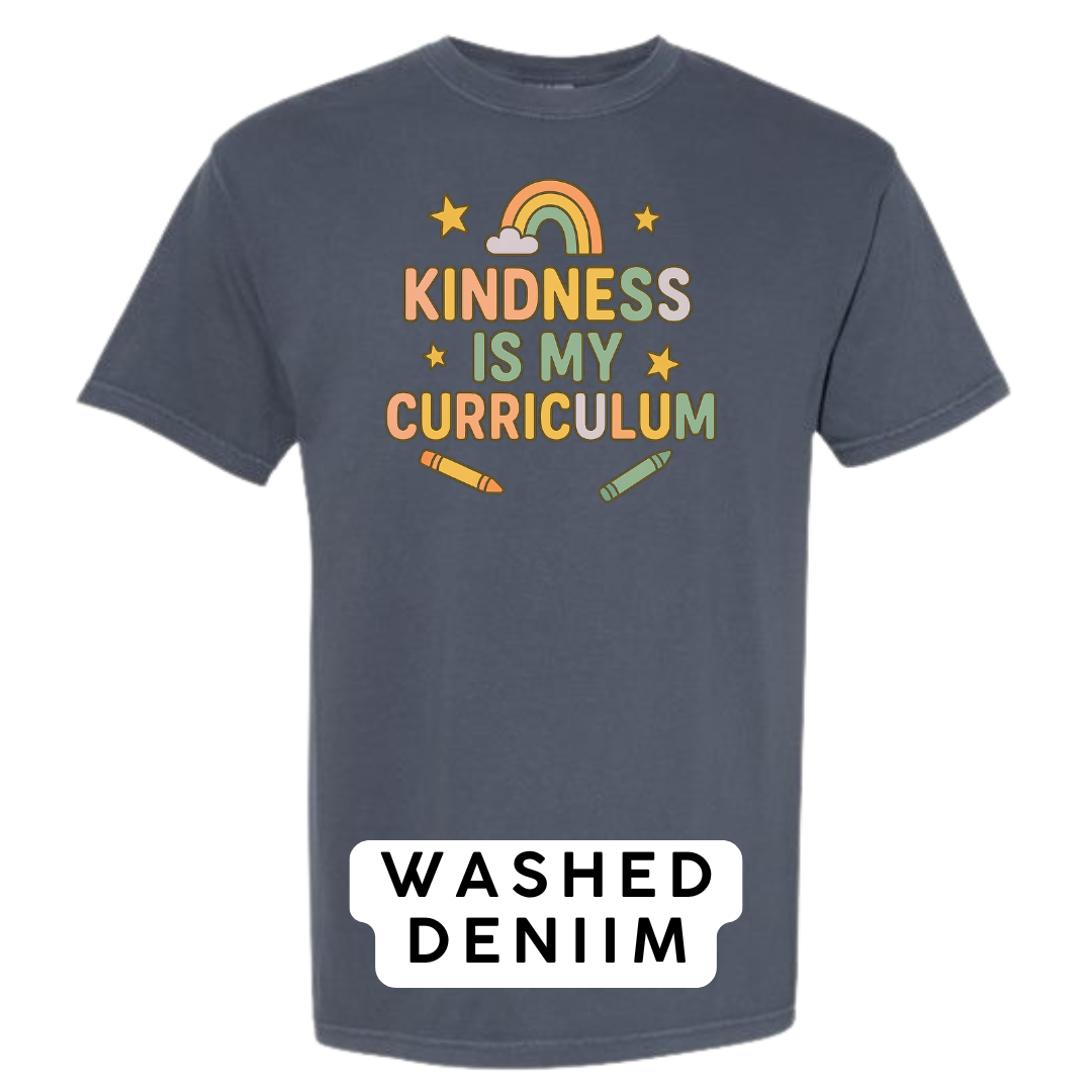 Kindness Is My Curriculum Graphic T-Shirt