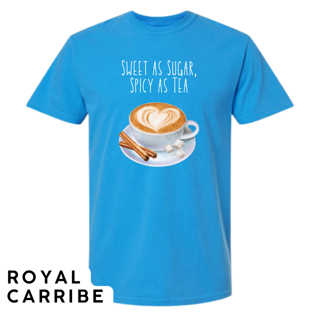 Sweet as Sugar, Spicy as Tea Graphic T-Shirt
