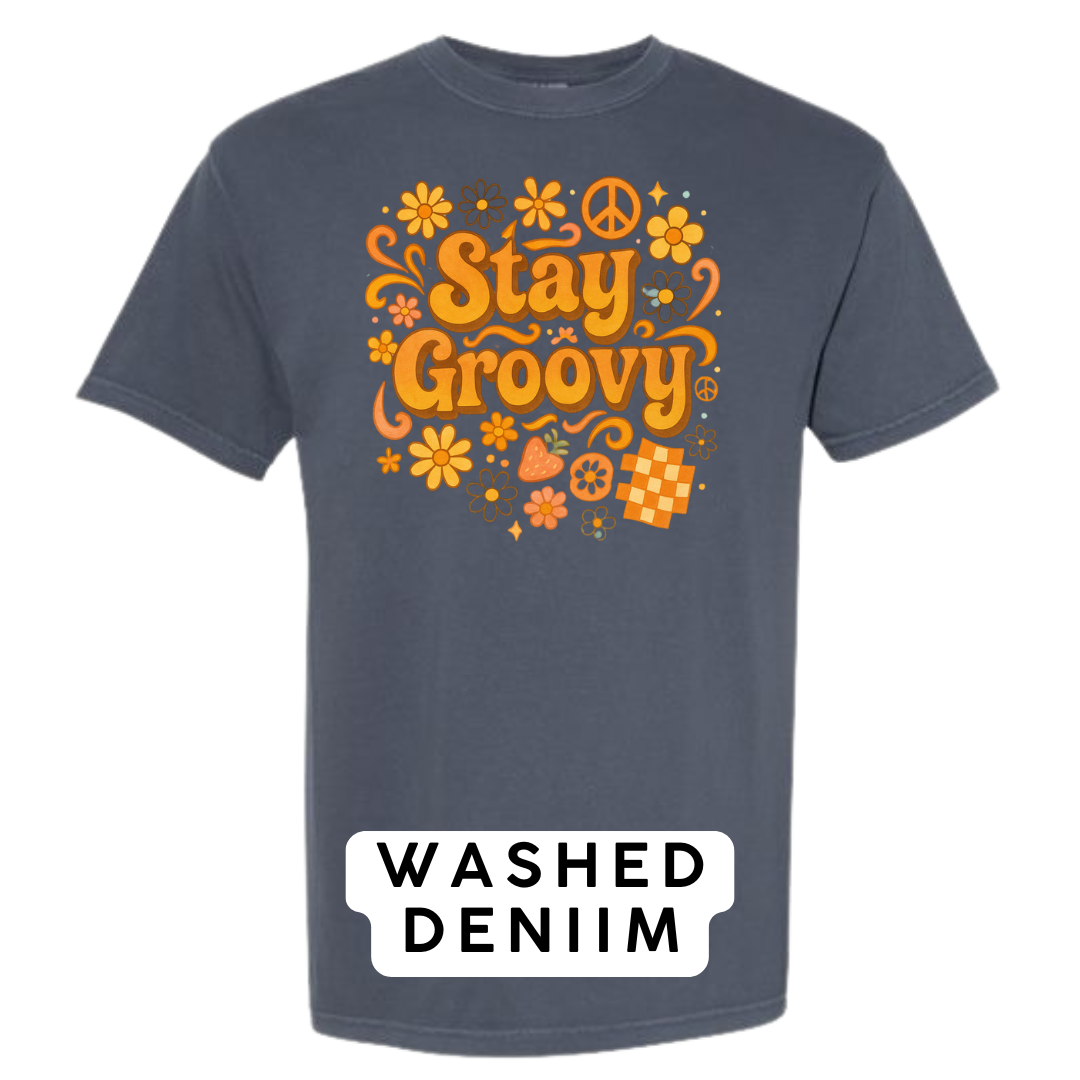 Stay Groovy Graphic T-Shirt