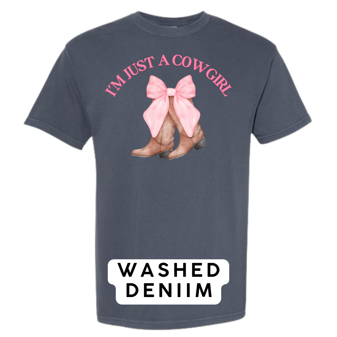I’m Just a Cowgirl Graphic T-Shirt