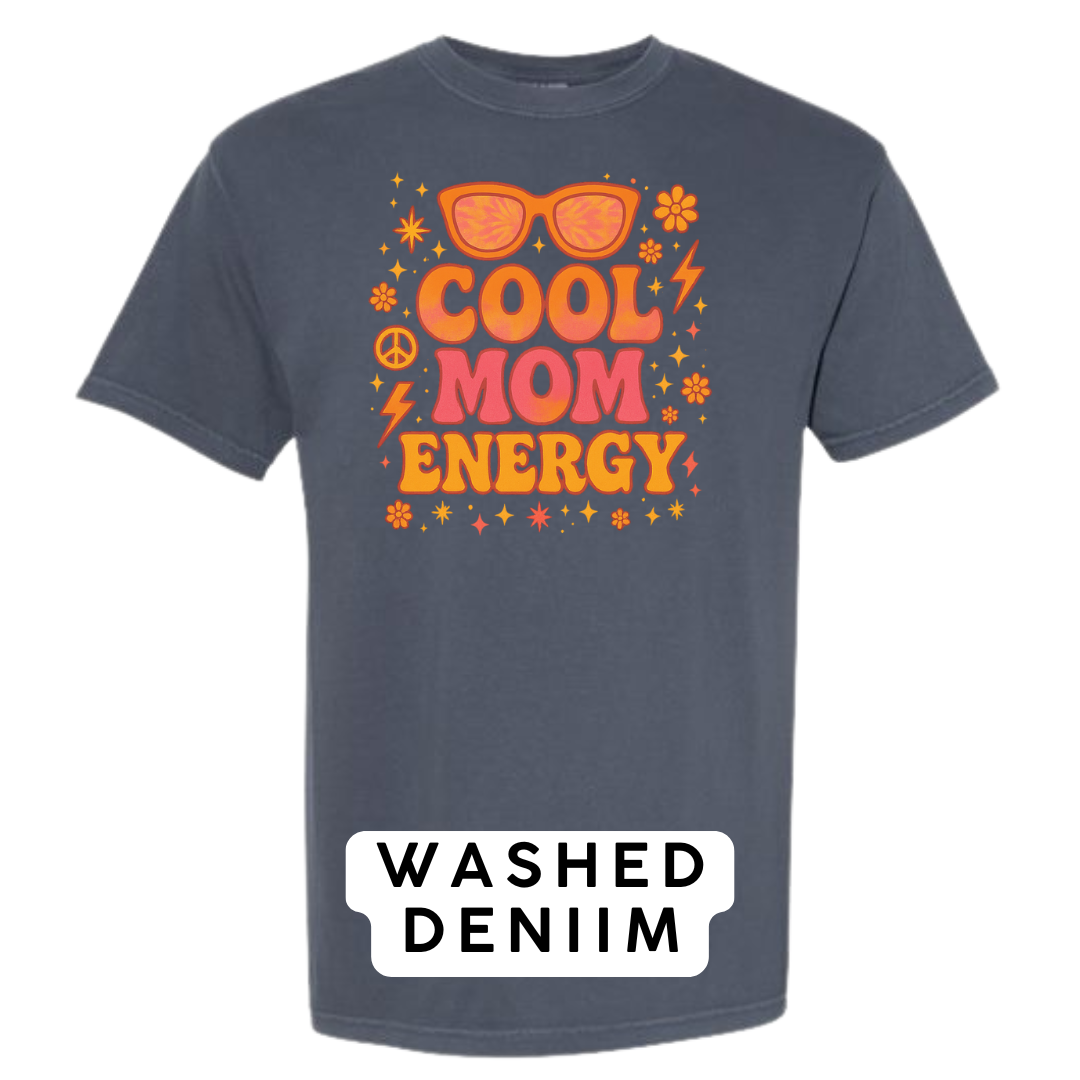Cool Mom Energy Graphic T-Shirt