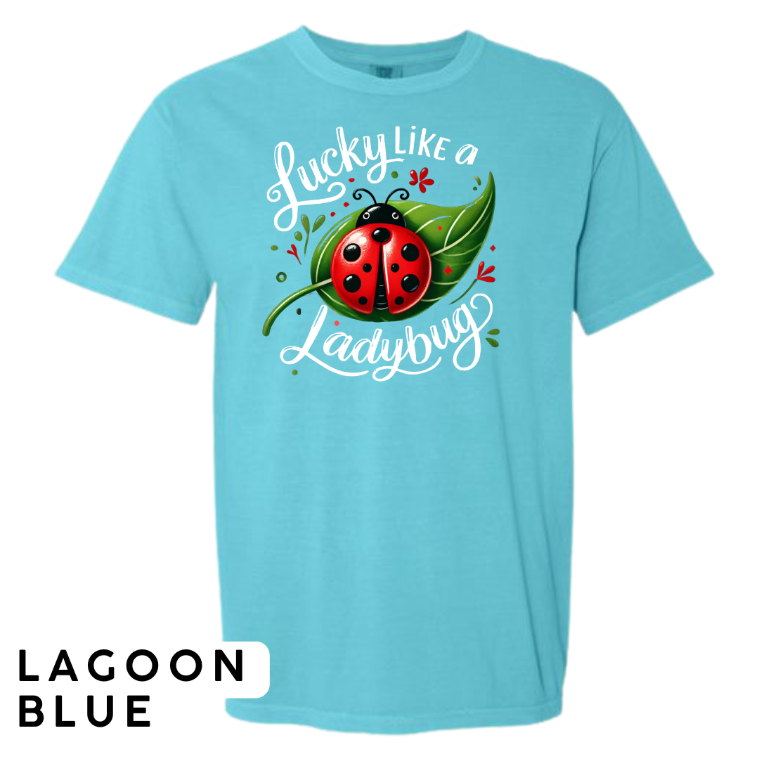 Lucky Like a Ladybug Graphic T-Shirt