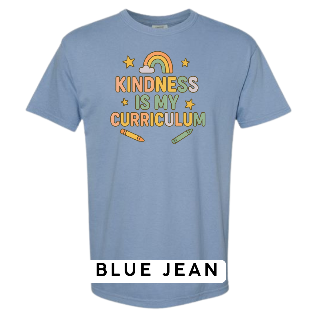 Kindness Is My Curriculum Graphic T-Shirt