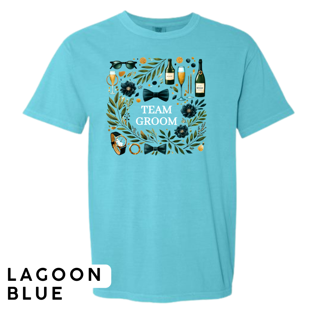 Team Groom Wedding Party T-Shirt